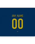 Mouse pad with the Rosario Central 2026 Third football shirt design by RIPA Football