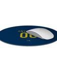 Mouse pad with the Rosario Central 2026 Third football shirt design by RIPA Football