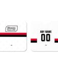 Coaster with the Sampdoria 2026-27 Away football shirt design by RIPA Football