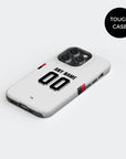 Phone case with the Sampdoria 2026-27 Away football shirt design by RIPA Football