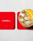 Coaster with the Braga 2024-25 Home football shirt design by RIPA Football