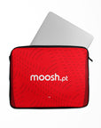Laptop sleeve with the Braga 2024-25 Home football shirt design by RIPA Football