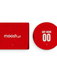 Mouse pad with the Braga 2024-25 Home football shirt design by RIPA Football