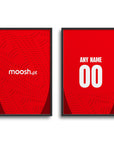 Print with the Braga 2024-25 Home football shirt design by RIPA Football