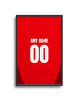 Print with the Braga 2024-25 Home football shirt design by RIPA Football