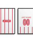 Print with the Freiburg 2026-27 Away football shirt design by RIPA Football