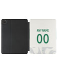 iPad case with the Sporting 2025-26 Fourth football shirt design by RIPA Football