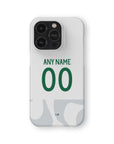 Phone case with the Sporting 2025-26 Fourth football shirt design by RIPA Football