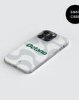Phone case with the Sporting 2025-26 Fourth football shirt design by RIPA Football