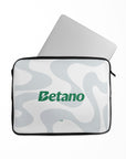 Laptop sleeve with the Sporting 2025-26 Fourth football shirt design by RIPA Football