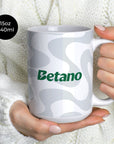 Mug with the Sporting 2025-26 Fourth football shirt design by RIPA Football