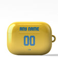 AirPods case with the Tigres 2022-23 Home football shirt design by RIPA Football
