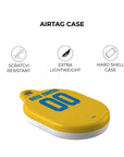 AirTag holder with the Tigres 2022-23 Home football shirt design by RIPA Football