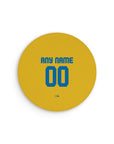 Mouse pad with the Tigres 2022-23 Home football shirt design by RIPA Football