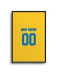 Print with the Tigres 2022-23 Home football shirt design by RIPA Football