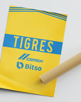 Print with the Tigres 2022-23 Home football shirt design by RIPA Football
