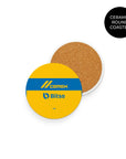 Coaster with the Tigres 2023-24 Home football shirt design by RIPA Football