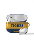AirPods case with the Tigres 2026-27 Away football shirt design by RIPA Football