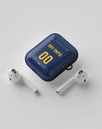 AirPods case with the Tigres 2026-27 Away football shirt design by RIPA Football