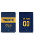 iPad case with the Tigres 2026-27 Away football shirt design by RIPA Football
