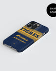 Phone case with the Tigres 2026-27 Away football shirt design by RIPA Football