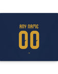 Mouse pad with the Tigres 2026-27 Away football shirt design by RIPA Football