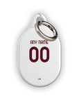 AirTag holder with the Torino 2026-27 Away football shirt design by RIPA Football