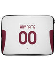 Laptop sleeve with the Torino 2026-27 Away football shirt design by RIPA Football