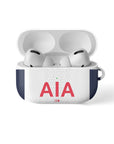 AirPods case with the Tottenham Hotspur 2024-25 Home football shirt design by RIPA Football