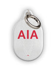 AirTag holder with the Tottenham Hotspur 2024-25 Home football shirt design by RIPA Football