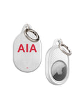 AirTag holder with the Tottenham Hotspur 2024-25 Home football shirt design by RIPA Football