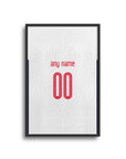 Print with the Tottenham Hotspur 2024-25 Home football shirt design by RIPA Football
