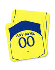 Coaster with the Tottenham Hotspur 2025-26 Third football shirt design by RIPA Football