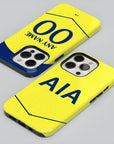 Phone case with the Tottenham Hotspur 2025-26 Third football shirt design by RIPA Football