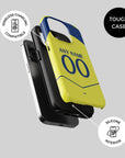 Phone case with the Tottenham Hotspur 2025-26 Third football shirt design by RIPA Football