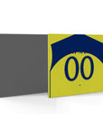 Mouse pad with the Tottenham Hotspur 2025-26 Third football shirt design by RIPA Football