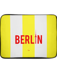 Laptop sleeve with the Union Berlin 2024-25 Alternate football shirt design by RIPA Football