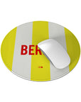 Mouse pad with the Union Berlin 2024-25 Alternate football shirt design by RIPA Football