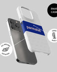Phone case with the Universidad Católica 1998-99 Home football shirt design by RIPA Football