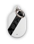 AirTag holder with the Vasco da Gama 2026 Away football shirt design by RIPA Football