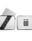 Laptop sleeve with the Vasco da Gama 2026 Away football shirt design by RIPA Football