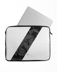 Laptop sleeve with the Vasco da Gama 2026 Away football shirt design by RIPA Football