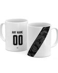 Mug with the Vasco da Gama 2026 Away football shirt design by RIPA Football