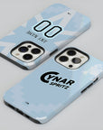 Phone case with the Venezia 2025-26 Fifth football shirt design by RIPA Football