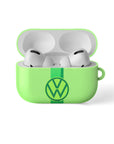 AirPods case with the Wolfsburg 2024-25 Home football shirt design by RIPA Football