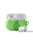 AirPods case with the Wolfsburg 2024-25 Home football shirt design by RIPA Football