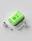 AirPods case with the Wolfsburg 2024-25 Home football shirt design by RIPA Football