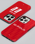 Phone case with the Wolfsburg 2026-27 Third football shirt design by RIPA Football