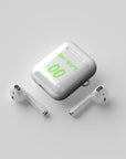 AirPods case with the Werder Bremen 2025-26 Third football shirt design by RIPA Football