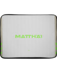 Laptop sleeve with the Werder Bremen 2025-26 Third football shirt design by RIPA Football
